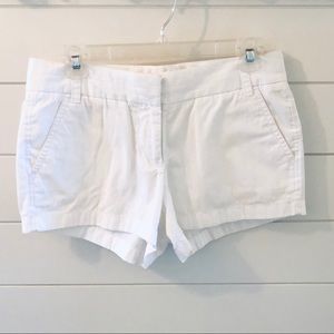 NWT Ann Taylor Loft White Shorts Sz 12
